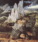 Joachim Patinir St Jerome in Rocky Landscape oil painting
